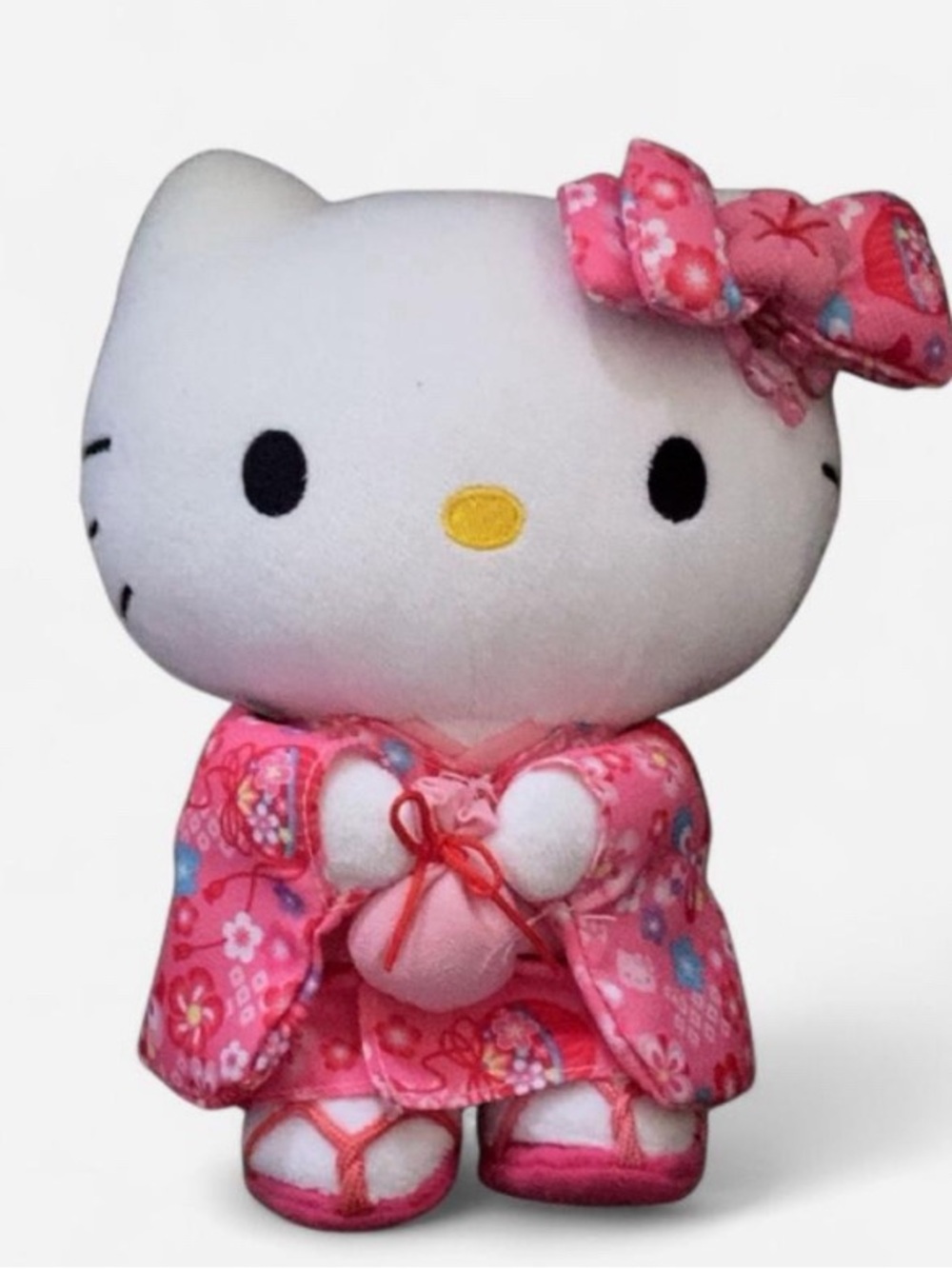 Hello Kitty Pink Floral Kimono Plush by Hello Kitty